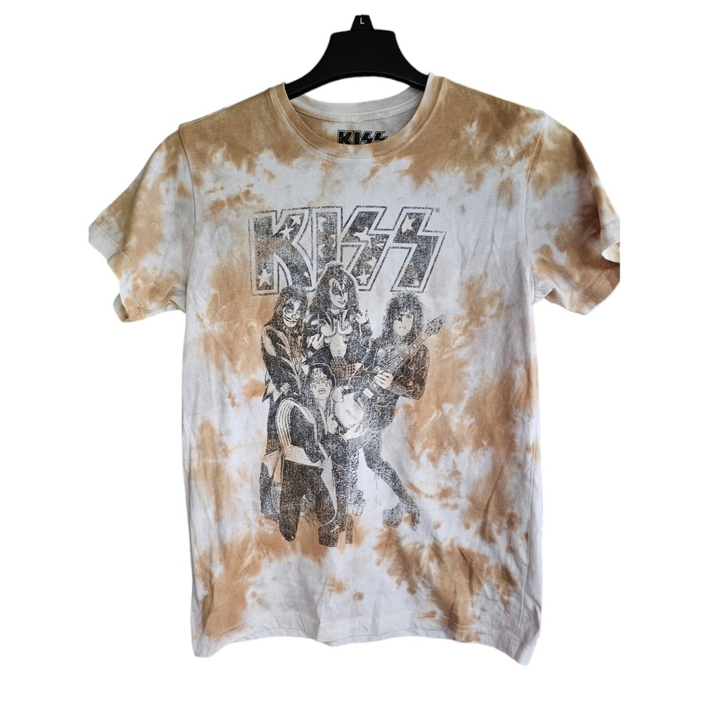 KISS Tie Dyed Women's Size Small Tee Shirt